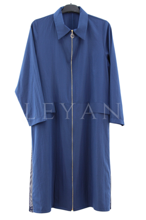 Safir File Detaylı Kap- LYN03703 İndigo