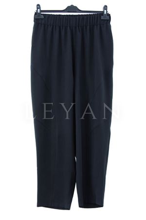 Sentez Duti Keten Pantolon- LYN03777 Siyah