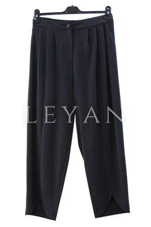 Sentez Bellis V Paça Pantolon- LYN04013 Siyah