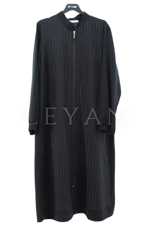 Fuat Gürşen Sırt Detaylı Kap- LYN03778 Siyah