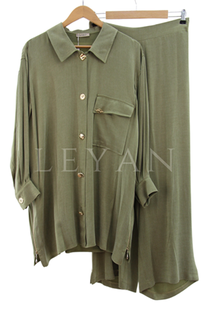 Müsemma Simay Takım- LYN03326 Yeşil