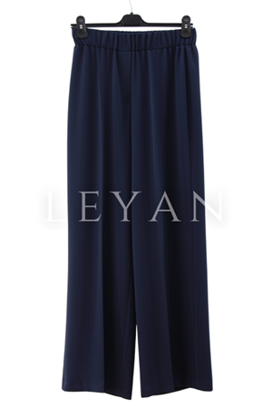 Sentez Colmar Beli Lastikli Bol Paça Pantolon- LYN04019 Lacivert