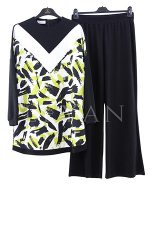 Orhan Store Pantolonlu Takım- LYN03653 Asit