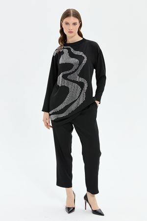 Müsemma Nurefşan Takım- LYN03432 Siyah