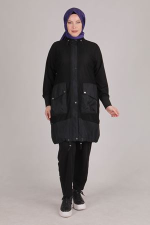 Behrem File Ceketli Takım- LYN03681 Siyah