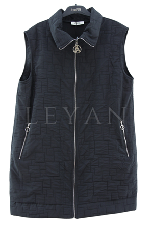 Armine Trend Kapitone Yelek- LYN03589 Siyah