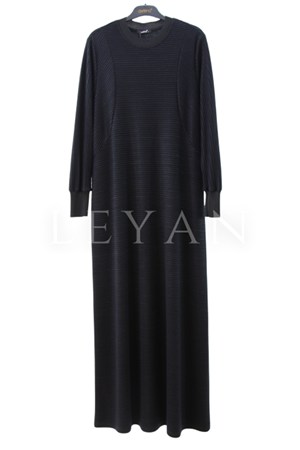 Defrina Monolu Elbise- LYN04031 Siyah