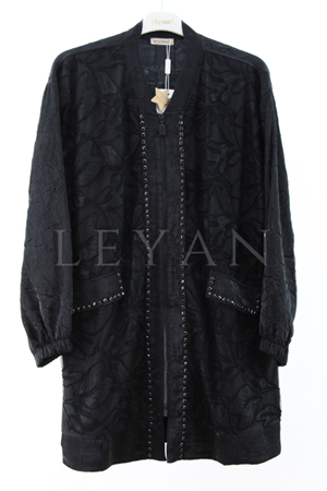Müsemma Nurşan Hırka- LYN03959 Siyah