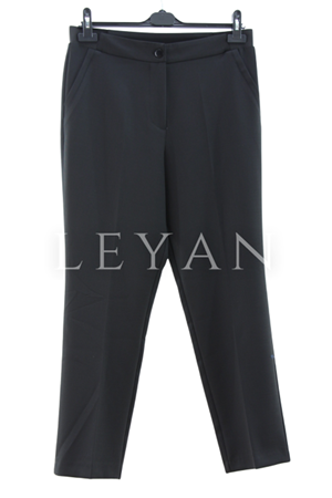 Sentez Narina Büyük Beden Pantolon- LYN03980 Siyah