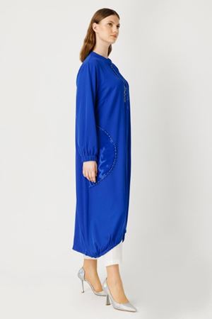 Müsemma İnci Ve Organze Detaylı Kap- LYN02581 Saks