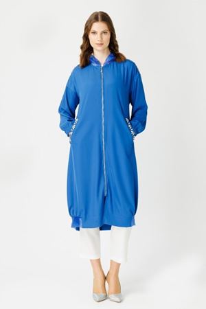 Müsemma Omzu Ve Cebi Taşlı Kap- LYN02580 Saks