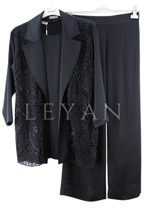 Müsemma Hale Takım- LYN04202 Siyah