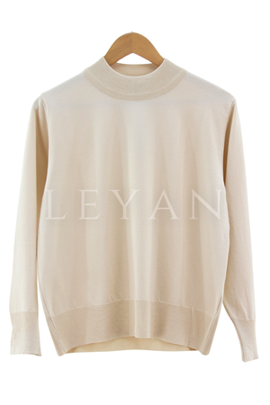 My312 Yarım Balıkçı Bluz- LYN03927 Bej