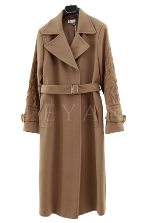 Orhan Store Kolu İşlemeli Kaban- LYN03218 Camel