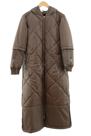 Armine Trend Kapitone Mont- LYN03282 Kahve