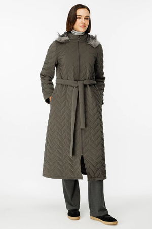 Mıcca Kapitone Mont- LYN03269 Füme