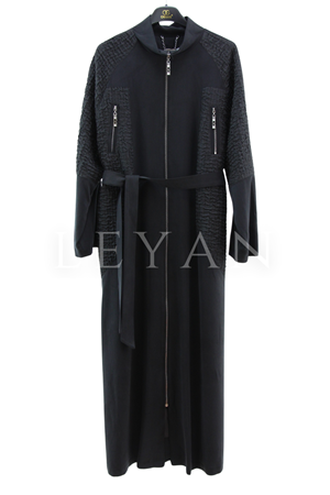 Orhan Store Fermuar Detaylı Kap- LYN04240 Siyah