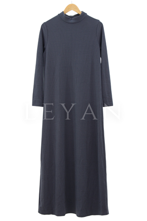 Fitilli Triko Elbise- LYN01618 Antrasit