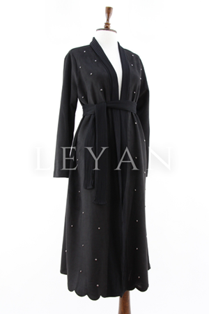 Nuss Triko Detaylı Zımbalı Kap- LYN04280 Siyah