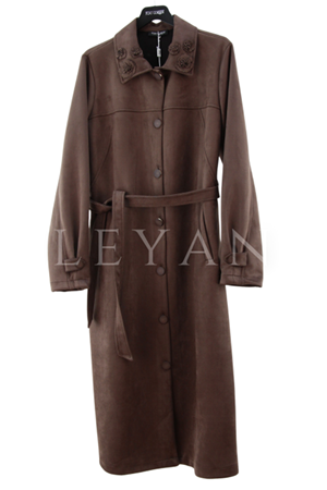 Fuat Gürşen Çiçek Detaylı Kap- LYN04293 Kahve