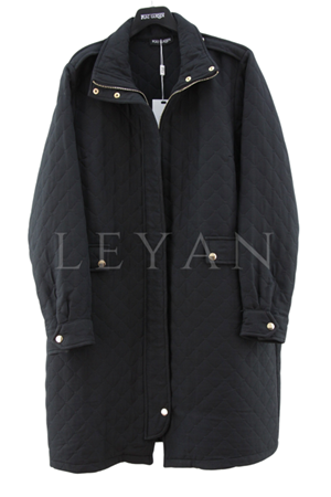 Fuat Gürşen Kapitone Kap- LYN04295 Siyah