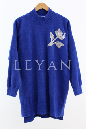 Nuss Taş Detaylı Tunik- LYN04298 Saks