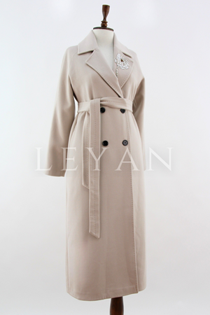 Missemramiss Luce Kaşe Kaban- LYN04317 Taş