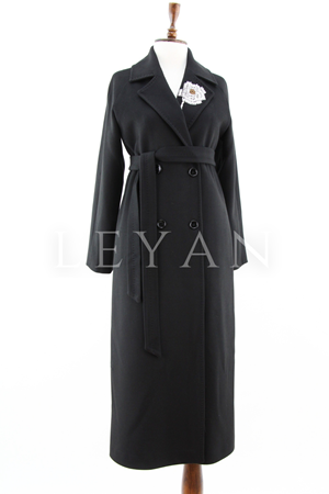 Missemramiss Luce Kaşe Kaban- LYN04317 Siyah