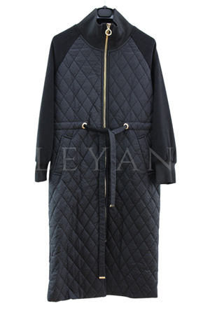 Missemramiss Velure Uzun Mont- LYN04236 Siyah