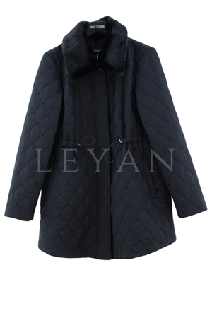 Fuat Gürşen Taş İşlemeli Kap- LYN04335 Siyah