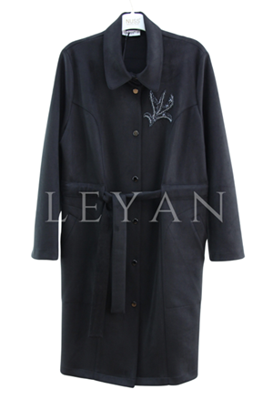 Nuss Taş İşlemeli Kap- LYN04350 Siyah