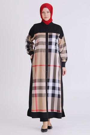 Behrem Burberry Desen Ferace- LYN04381 Bej