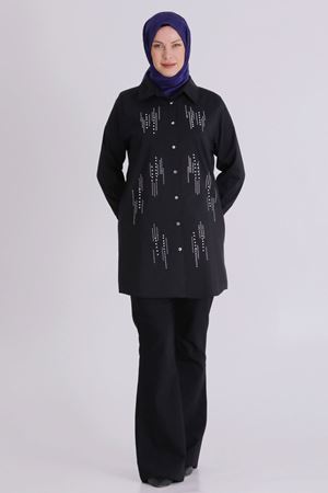 Behrem Tunik- LYN04373 Siyah