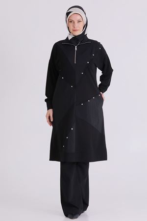 Behrem Tunik- LYN04378 Siyah