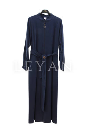 Orhan Store Düğme Detaylı Kap- LYN04442 Lacivert