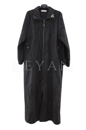 Dule Çiçek Desenli Kap- LYN04444 Siyah