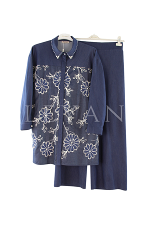 Müsemma Ixora Takım- LYN04471 Mavi