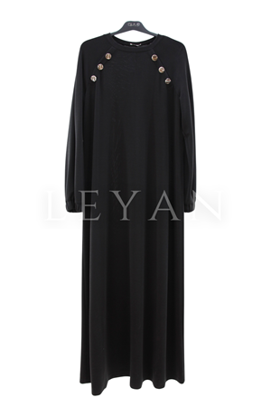 Dule Oysho Elbise- LYN04472 Siyah