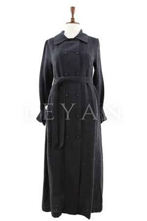 Orhan Store Düğmeli Kap- LYN04477 Siyah