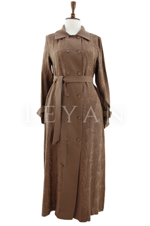 Orhan Store Düğmeli Kap- LYN04477 Kahve