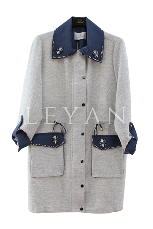 Orhan Store Ceket- LYN04487 Mavi