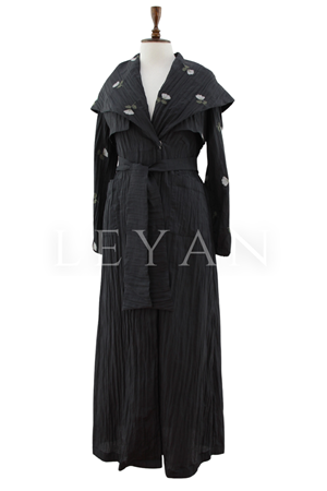 Orhan Store İşlemeli Kap- LYN04489 Siyah