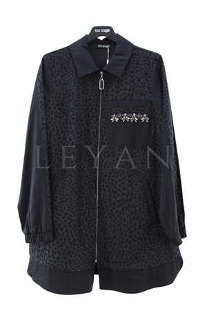 Fuat Gürşen Cebi Taş Detaylı Kap- LYN04503 Siyah