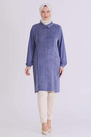 Behrem Tunik- LYN04368 Morcivert