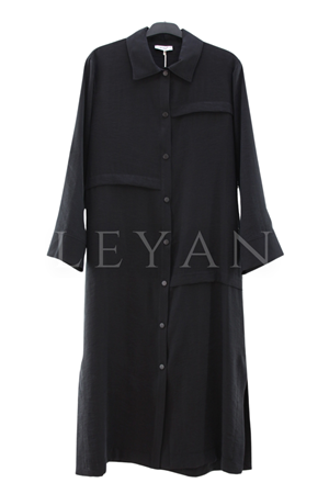 Nuss Çıtçıtlı Kap- LYN04599 Siyah