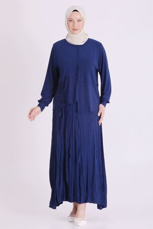 Behrem Sandy Etekli Takım-LYN04662 İndigo