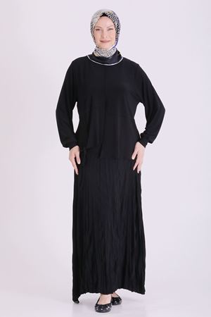 Behrem Sandy Etekli Takım-LYN04662 Siyah