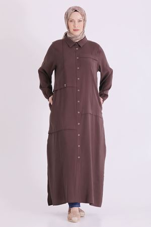 Behrem Çıtçıtlı Kap- LYN04665 Kahve