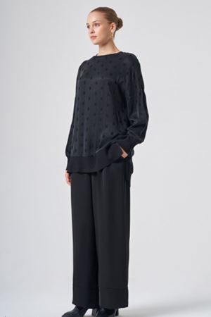 Nuss Qupra Tunik-LYN04773 Siyah