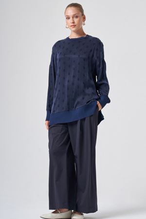 Nuss Qupra Tunik-LYN04773 Lacivert